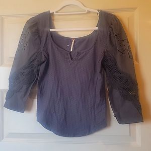 Free People "Brunch Date" Top